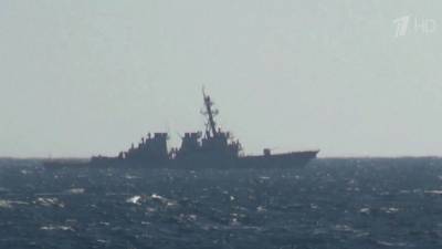 Морякам Тихоокеанского флота РФ пришлось выдворять миноносец ВМС США, нарушивший этим утром морские границы России