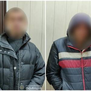 В Мелитополе двум мужчинам сообщили о подозрении в совершении квартирной кражи. Фото