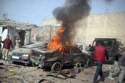 В Сирии в двух городах взорвали авто, видео - real-vin.com - Россия - Сирия - Украина - Турция - Африн - Аль-Баб