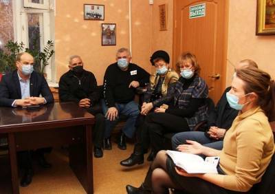 Сотрудники рязанской мэрии встретились с активистами ветеранских организаций