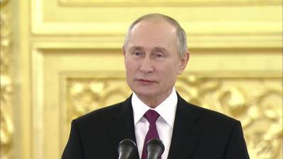 Прием верительных грамот в Кремле: Путин обозначил позицию Москвы
