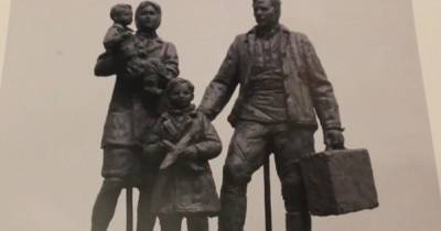 Представлен эскиз скульптуры для сквера "Первым переселенцам Калининграда"
