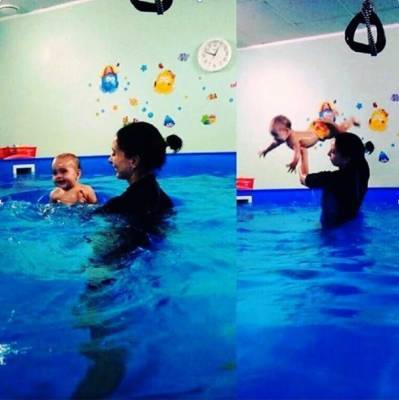 В Астраханской области открылся первый плавательный центр для грудничков