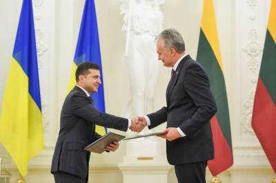 Стало известно, когда Зеленский может встретиться с президентом Литвы