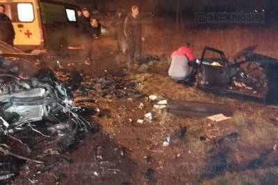 Подросток погиб в столкновении автомобилей в Гатчинском районе