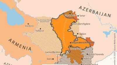Кельбаджарский район в Карабахе перешёл под контроль Баку