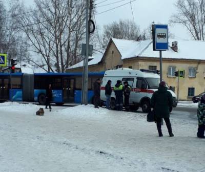 В Новокузнецке автобус сбил перехода