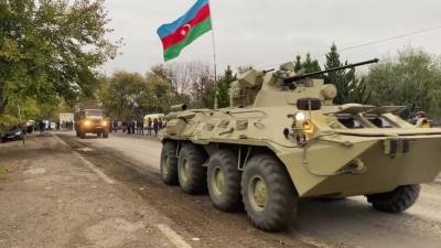 Азербайджанская армия вошла в Кельбаджар