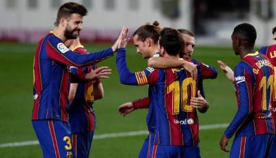 Барселона повторила рекорд Реала в Лиге чемпионов
