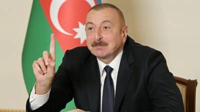 Алиев объявил о переходе Кельбаджарского района под контроль Баку