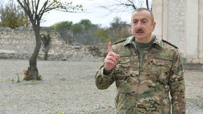 Алиев заявил о переходе Кельбаджарского района под контроль Баку