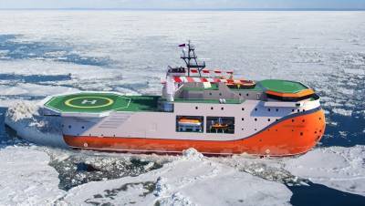 В Петербурге спустят на воду ледостойкую платформу для Арктики