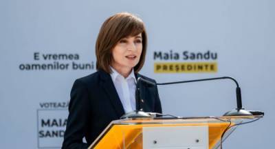 Санду: Международный уровень Молдавии — это Румыния и Украина