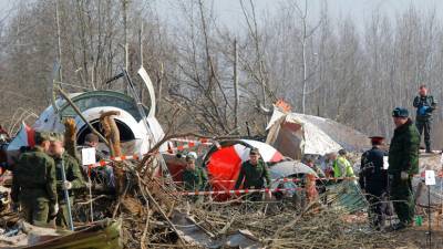 Россия направила Польше запрос по делу о крушении самолёта Качиньского