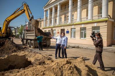 Сроки реконструкции центральной улицы Таганрога затянулись