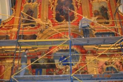 В Киеве близится к завершению реставрация Андреевской церкви (ФОТО)