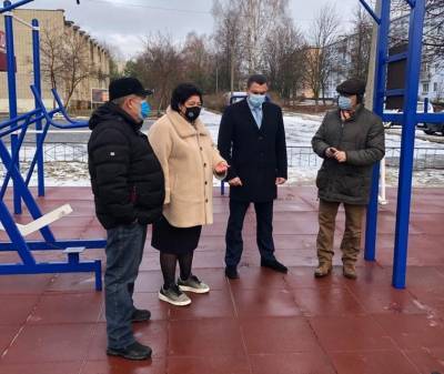 В Рязанском районе открылась очередная уличная площадка для выполнения нормативов ГТО