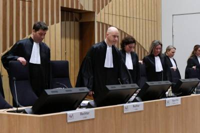 В суде Нидерландов началось последнее в 2020 году заседание по делу МН17