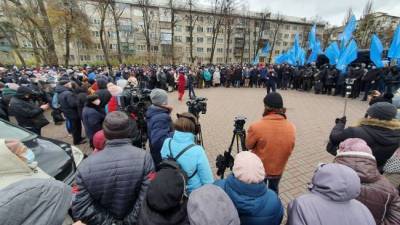 Зеленского обвинили в препятствовании акции протеста у посольства США