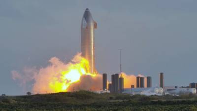 SpaceX успешно испытала двигатели SN8: Маск назвал дату испытательного запуска: видео