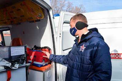 Дегтярев обновил автопарк скорой помощи в Хабаровском крае