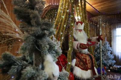 Дед Мороз из Беловежской пущи налаживает общение через Skype