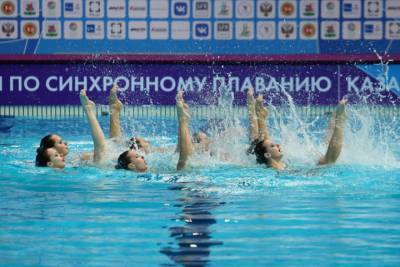 В Казани начался Чемпионат РФ по синхронному плаванию