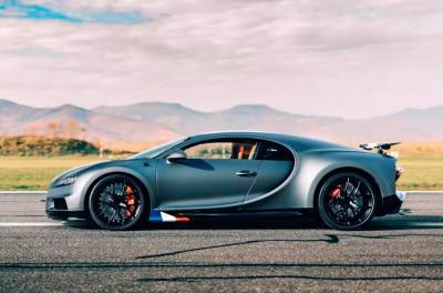 Bugatti представила «авиационный» Chiron Sport