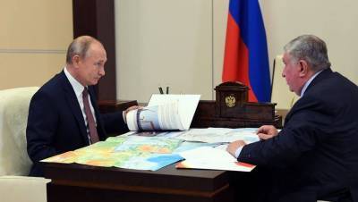 Сечин рассказал Путину о «Восток Ойле» и судоверфи «Звезда»