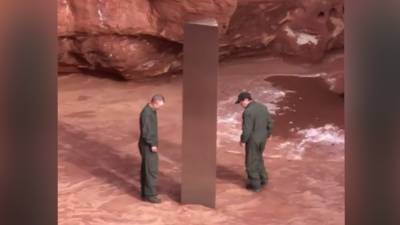 Дань «Космической одиссее» или современное искусство: в США выясняют происхождение монолита в пустыне Юты