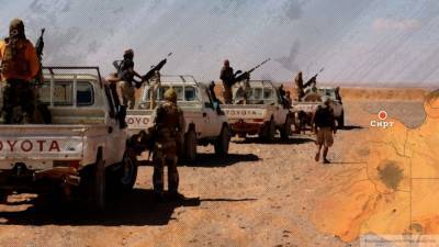 Боевики ПНС Ливии готовят крупнокалиберную турецкую САУ Firtina к обстрелу Сирта