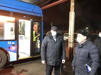 Сергей Цивилёв прибыл в Новокузнецк и пообщался с пассажирами автобусов
