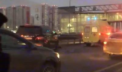 В Тюмени из-за аварии на Федюнинского образовалась пробка на объездной дороге