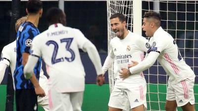 Гол Азара помог "Реалу" одержать победу над "Интером" в Милане