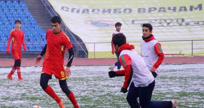 Юношеская сборная Таджикистана (U-16) завершила тренировочный сбор в Душанбе контрольным матчем