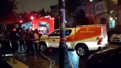 Мужчина сгорел при пожаре на складе жилого дома в Иерусалиме