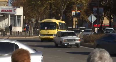 Мирная жизнь в Степанакерте постепенно восстанавливается, заработал транспорт – видео