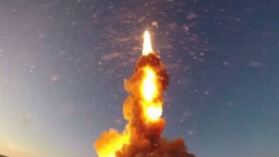 Видео испытаний новой противоракеты на полигоне Сары-Шаган