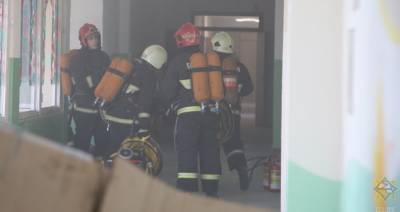 При пожаре в гомельской многоэтажке эвакуировали 25 человек