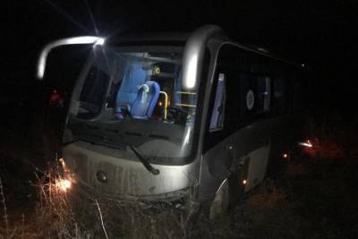 В Михайловском районе в ДТП с автобусом пострадали четыре человека