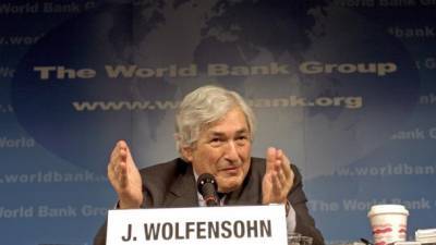 В возрасте 86-ти лет скончался экс-глава Всемирного банка Вулфенсон