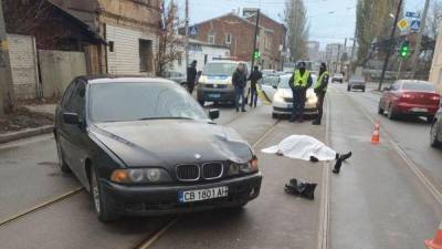 В Харькове "евробляхер" насмерть сбил женщину