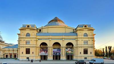 В Петербурге реконструируют здание "Мюзик-Холла"
