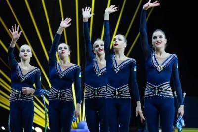 В Киеве стартует чемпионат Европы по художественной гимнастике: Президент пожелал успеха каждой из участниц