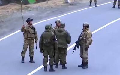 Российские миротворцы не пропустили военнослужащих Азербайджана