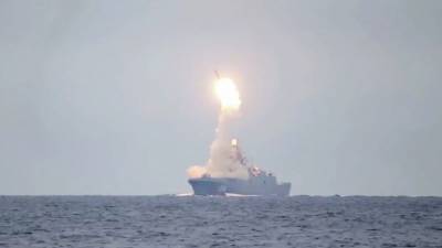 В Белом море проведён испытательный пуск ракеты «Циркон»