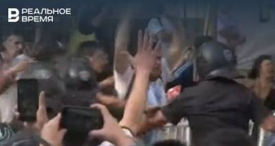 В Аргентине начались беспорядки на церемонии прощания с Марадоной