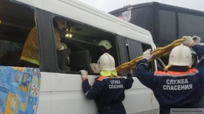 Семь человек получили травмы в ДТП с автобусами в Анапе