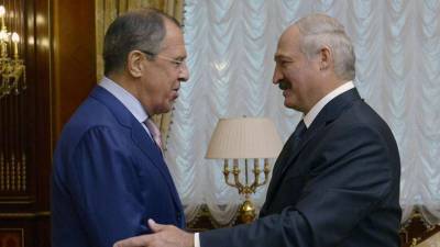 Лавров передал Лукашенко «важные слова» Путина