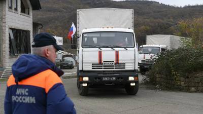 Дополнительная группировка МЧС России прибыла в Карабах
